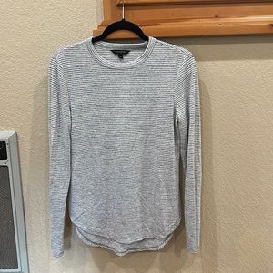 Banana republic striped long sleeve